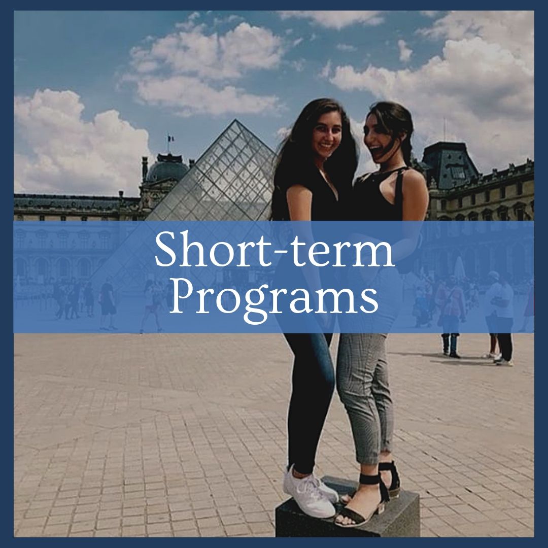 Students studying abroad